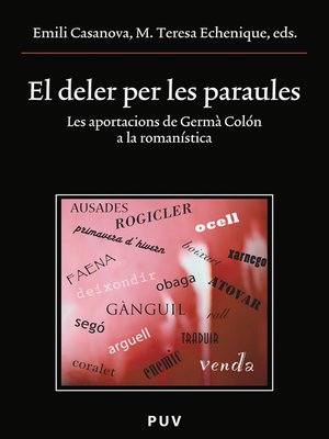 cover image of El deler per les paraules
